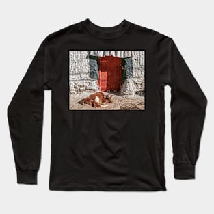 Pets? Gyantse, Tibet. Long Sleeve T-Shirt